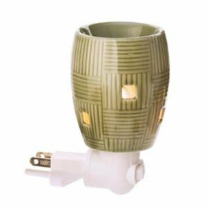Weave Green Nightlight Scentsy Warmer
